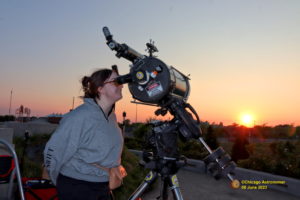 Solar Observation with the Chicago Astronomer