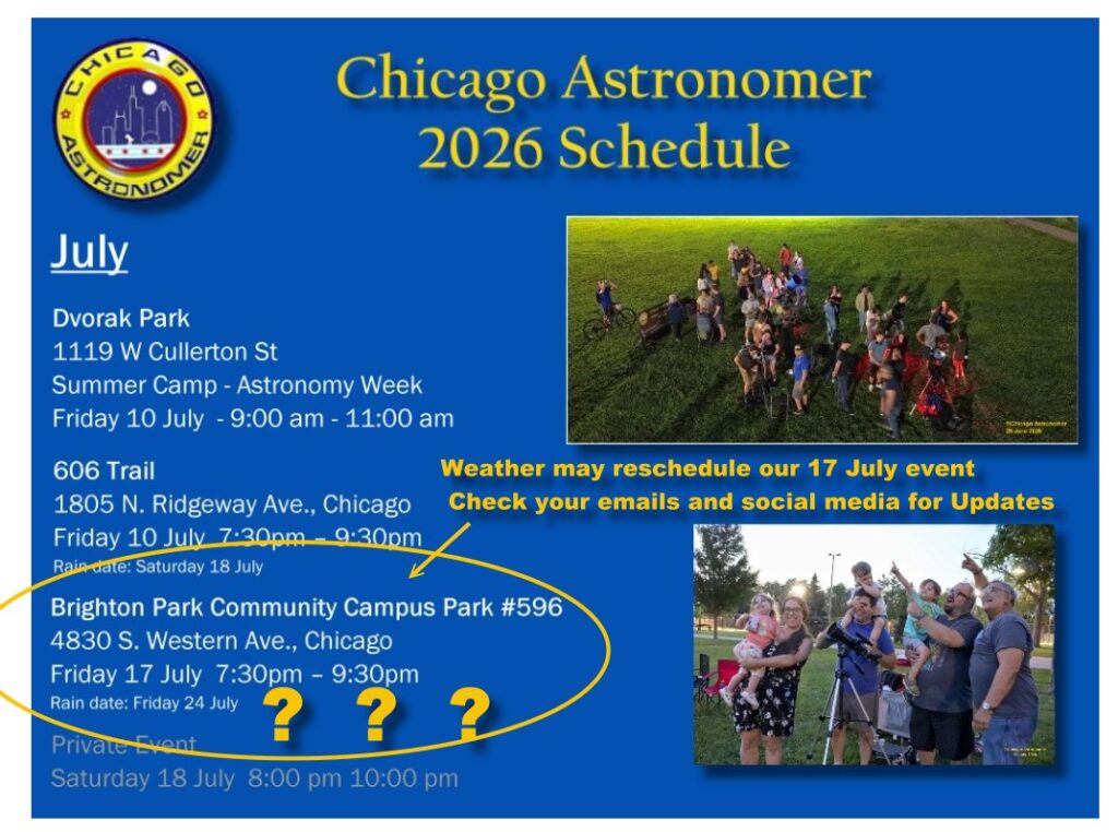 Storms may reschedule our event for the 17th of July